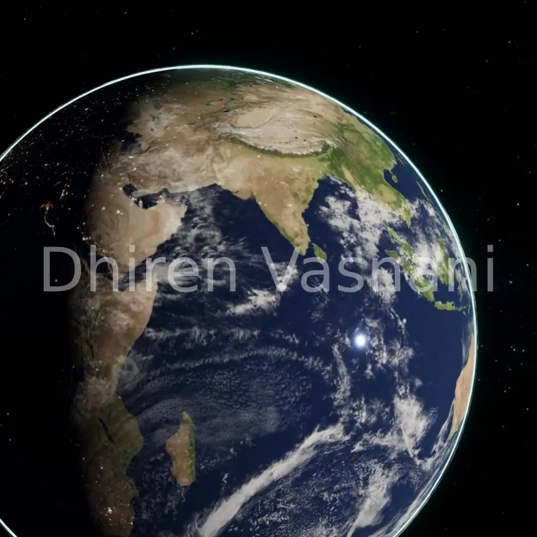 3D Render of Earth