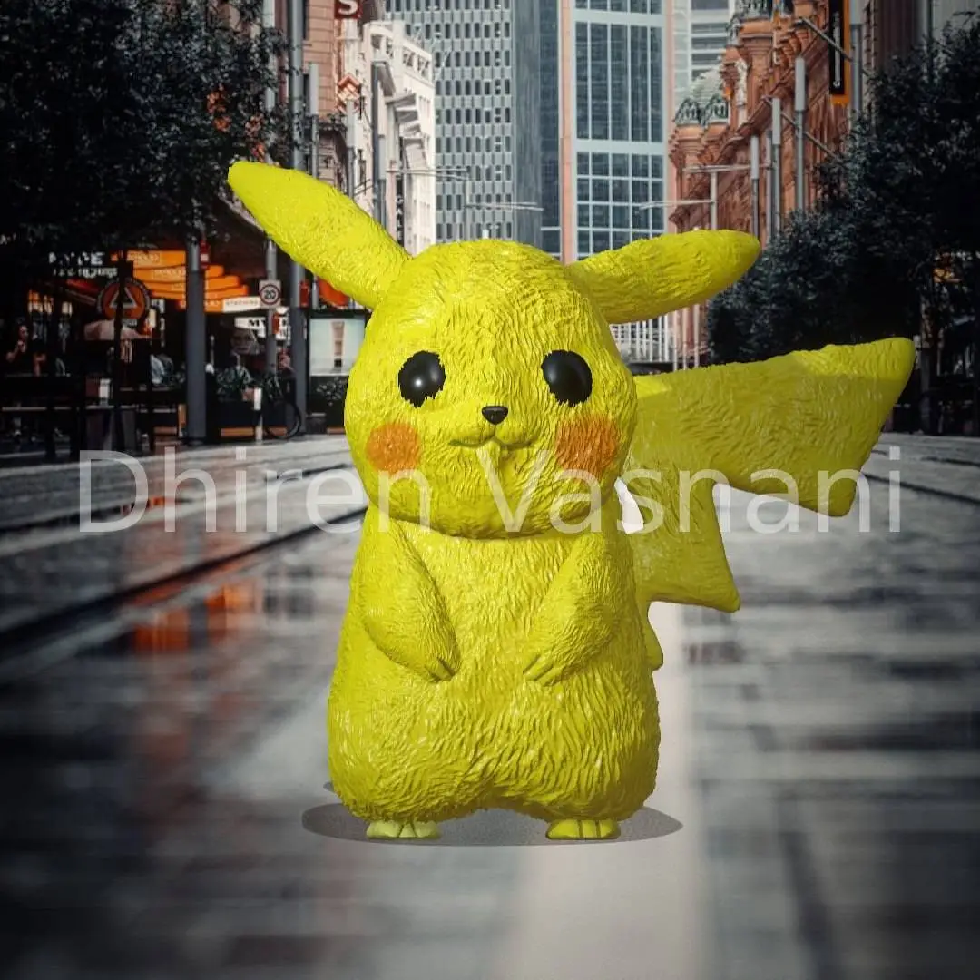 3D Render of Pikachu