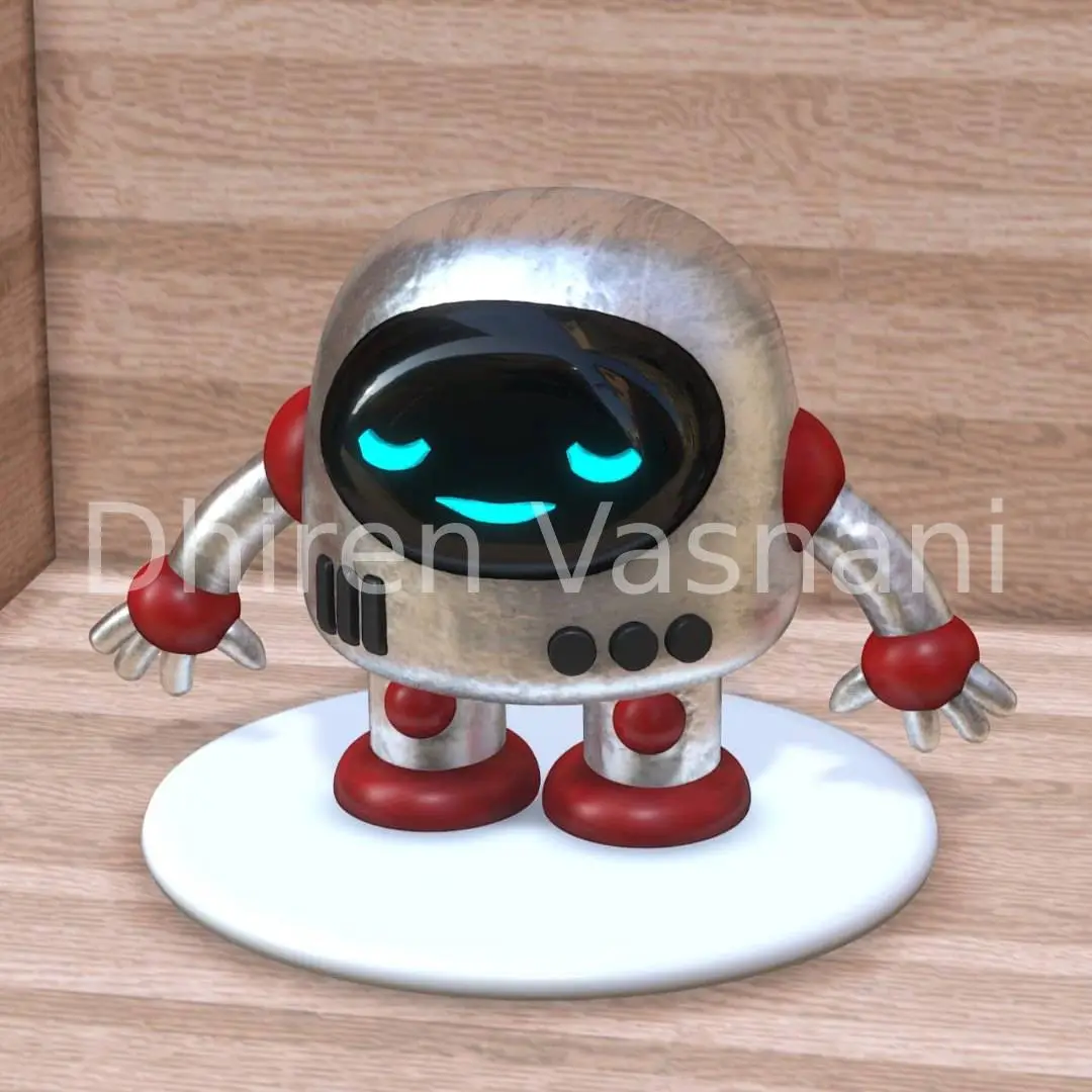 3D Render of a Robot